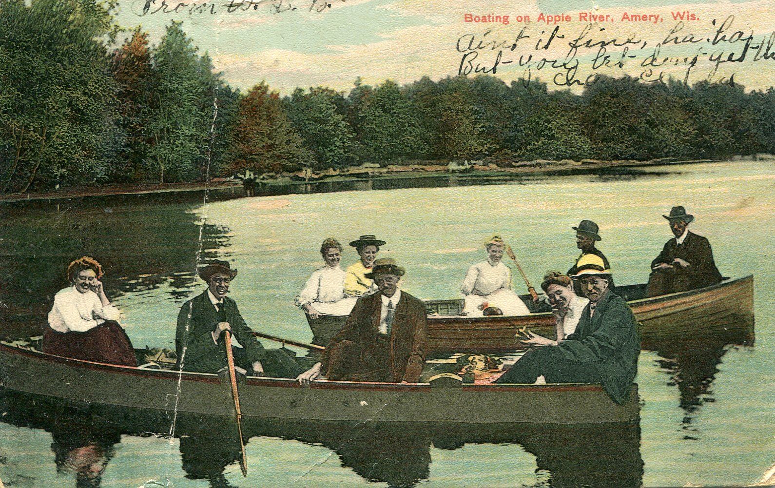 River - Apple River 1909